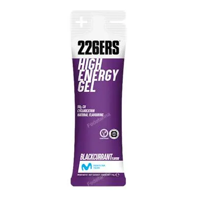 High energy gel bcaa's blackcurrant 76 g, 226ers