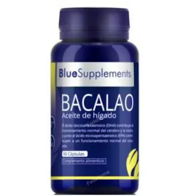 Aceite de hígado de bacalao 90 cápsulas, Ergonat