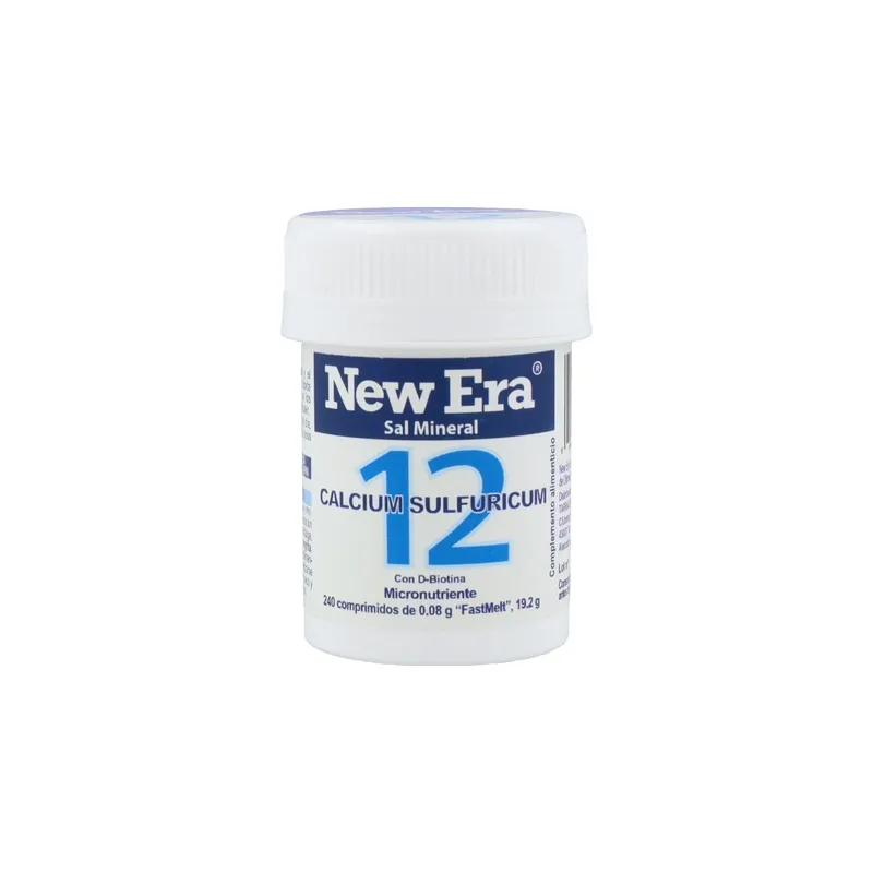 Schüßler-Salze Nr. 12 Calcium sulfuricum, New Era