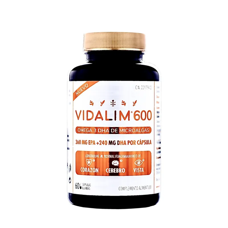 600 epa dha 60 capsules, Vidalim