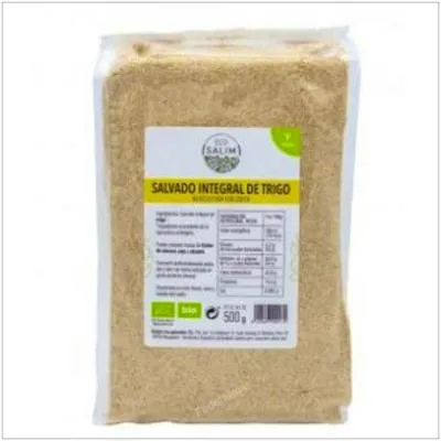 Salvado de trigo integral BIO 500 g, Eco Salim