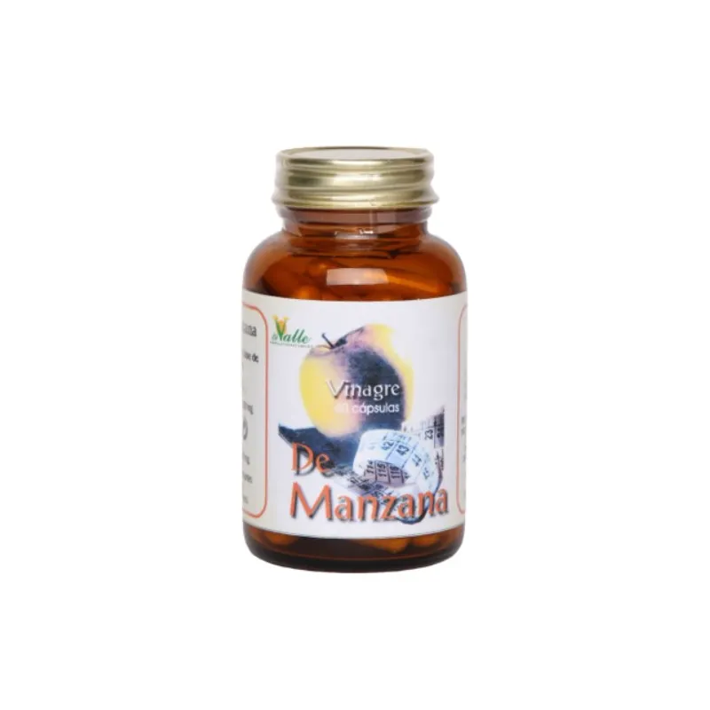 Vinagre manzana 500 mg 60 cápsulas, El Valle