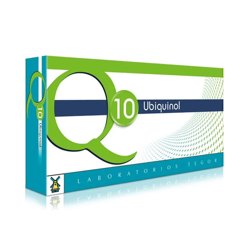 Q10 ubiquinol 448 mg 28 cápsulas, Tegor
