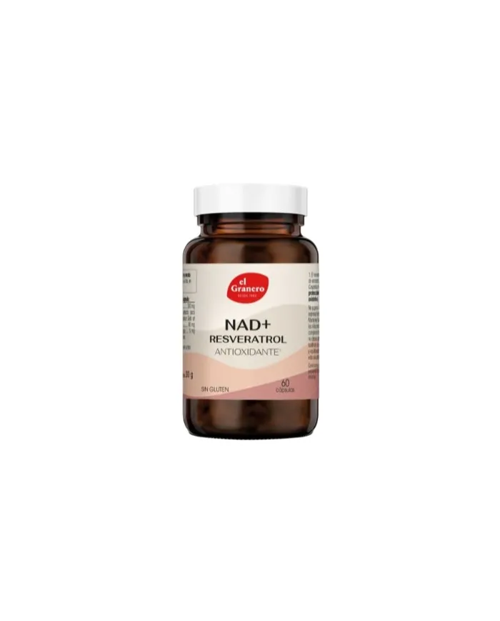 Nad + resveratrol 60 capsules, El Granero