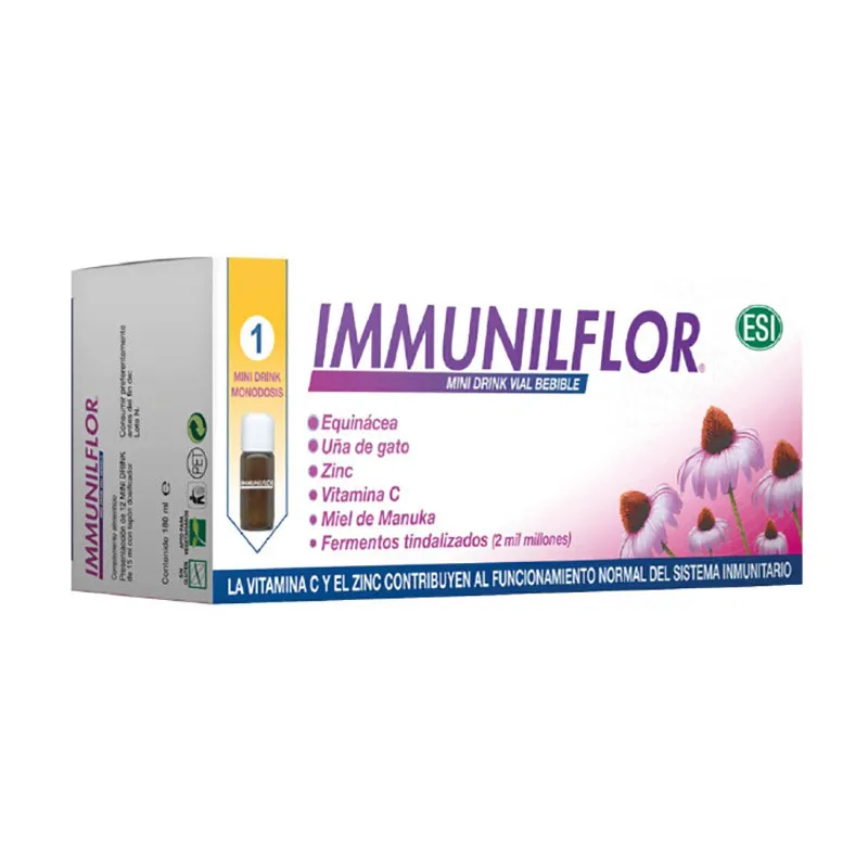 Immunilflor mini drink esi 12 viales, Esi-trepat Diet