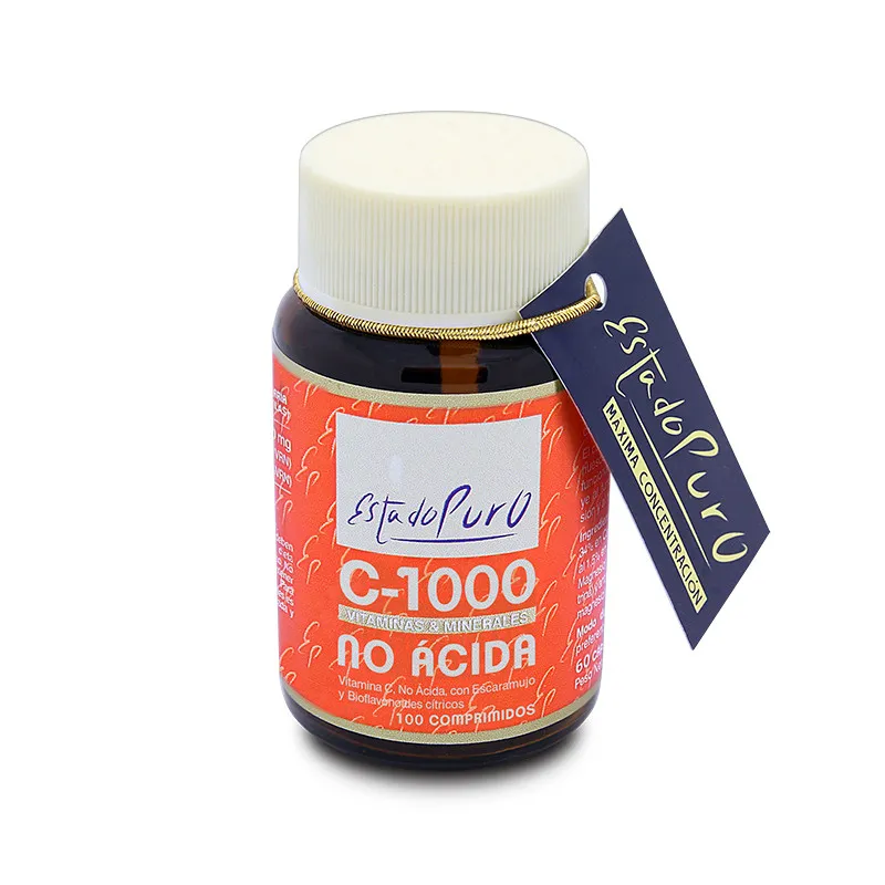 Vitamina c 1000 no acida 100 comprimidos, Tongil