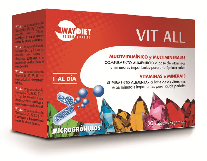 Vit all multivitamínico, Waydiet