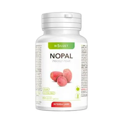 Bipole bisiluet con nopal 80 cápsulas, Intersa