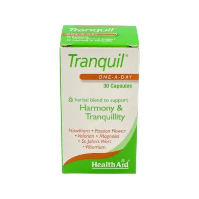 Tranquil 30 cápsulas, Health Aid