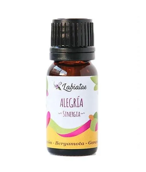 Alegría. Mezcla de aceites esenciales BIO, Labiatae