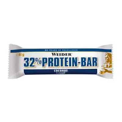 Protein 32% barrita coco 12 uds., Weider