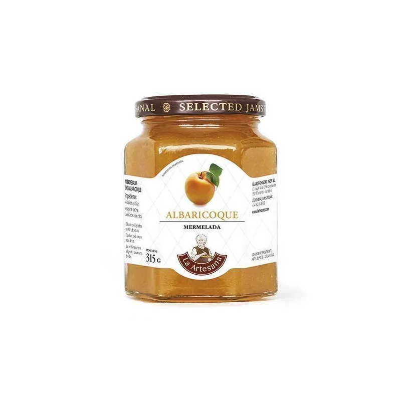 Mermelada albaricoque 305 g, La Artesana