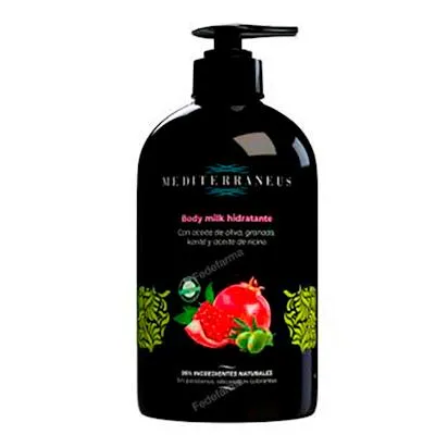 Mediterraneus body milk hidratante 500 ml, Mundonatural
