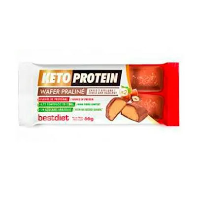 Wafer praline 2 x 33 g, Keto Protein
