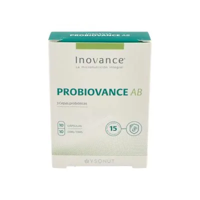 Probiovance ab 10 cápsulas vegetales, Inovance