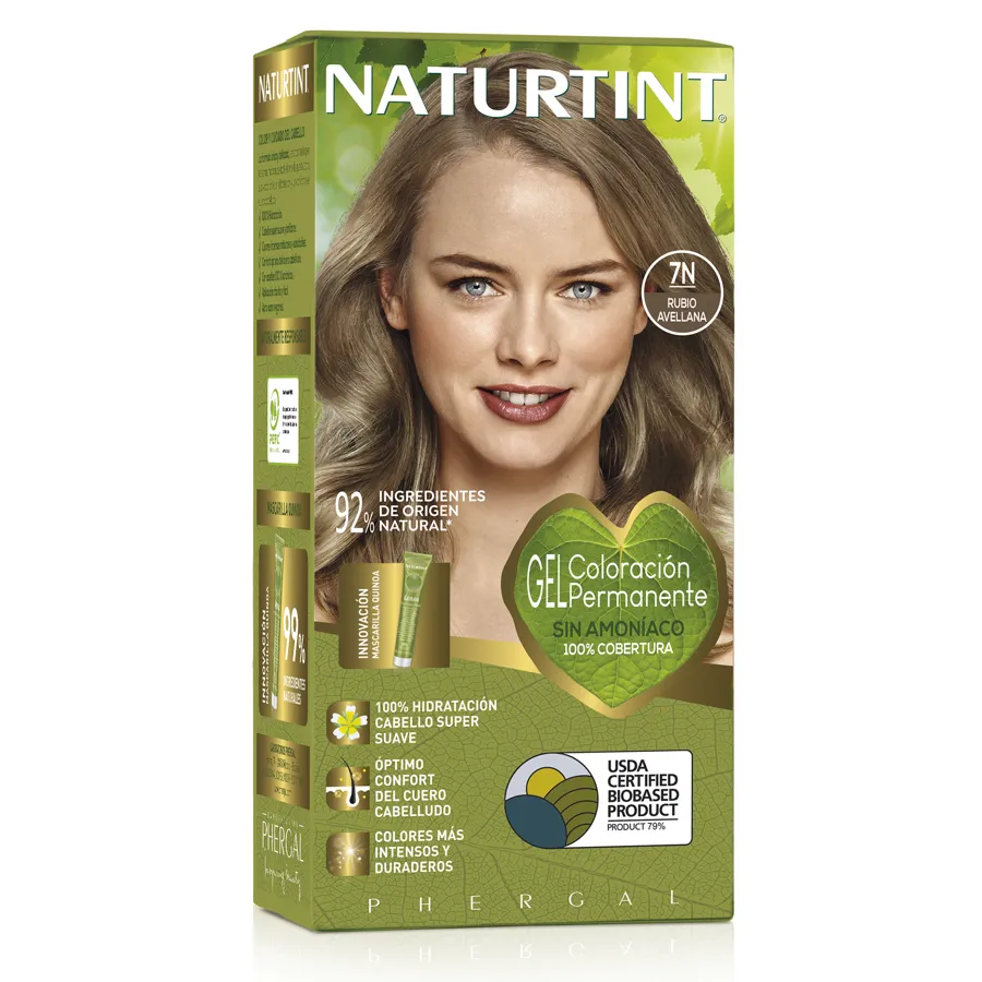 Biobased 7N rubio avellana, Naturtint