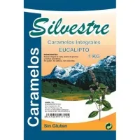 Granel caramelos eucalipto C/AZUC 1 kg, Silvestre