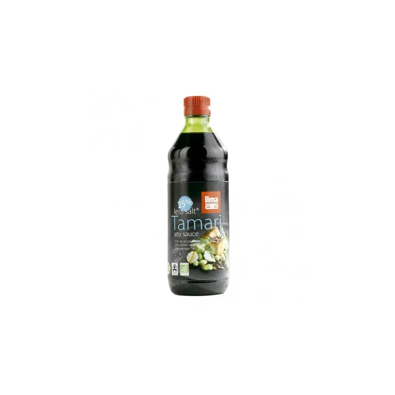 Tamari 25% bajo sal 250 ml, Lima