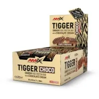Barritas tigger crunchy protein browni 20 x 60 g, Amix