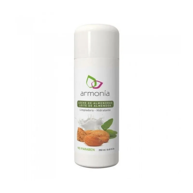 Leche limpia almendras, Armonia