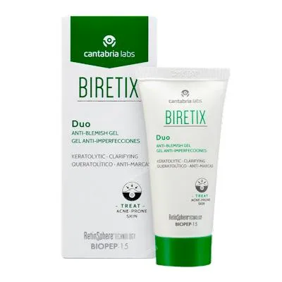 Duo anti imperfecciones gel 30 ml, Biretix