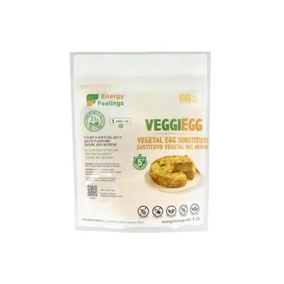 Veggiegg sustituto huevo sin gluten BIO 120 g, Energy Feelings
