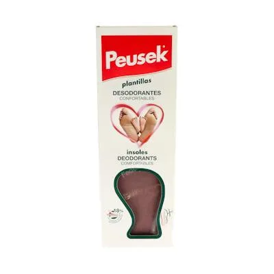 Plantillas desodorantes, Peusek