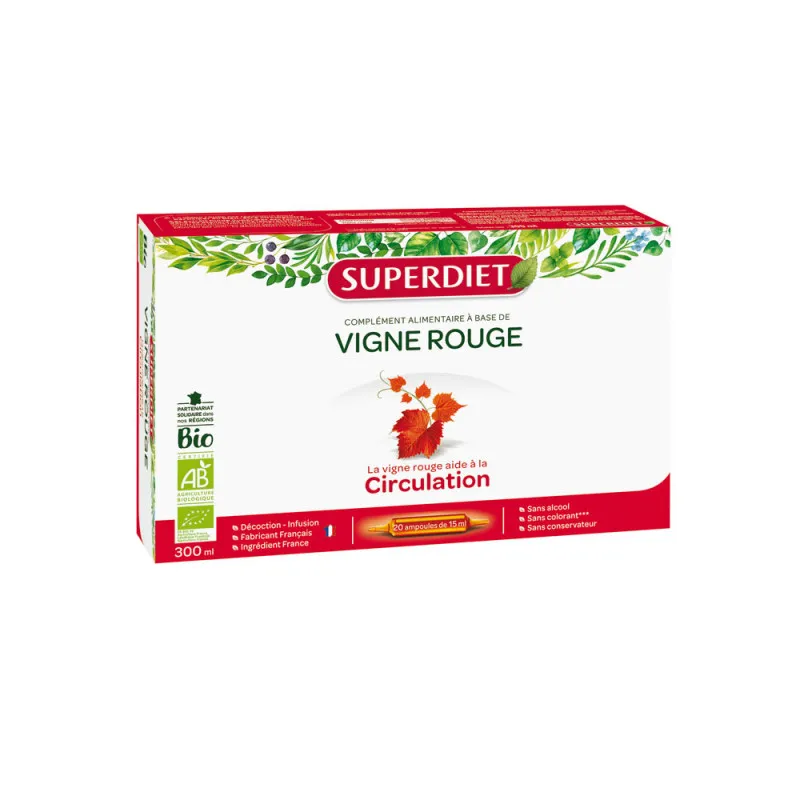 Vid roja BIO 20 ampollas, Superdiet