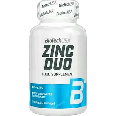 Zinc duo 60tbl, Biotechusa