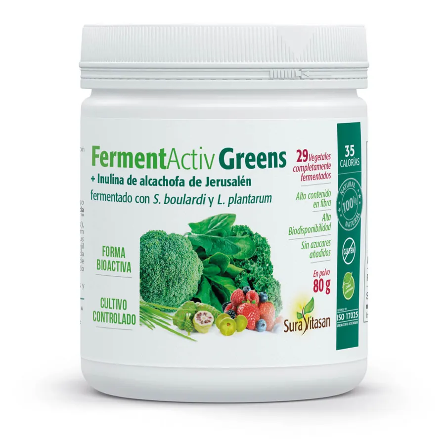 Ferment activ greens 80 g, Sura Vitasan