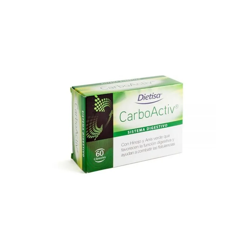Carboactiv 60 cápsulas, Dietisa
