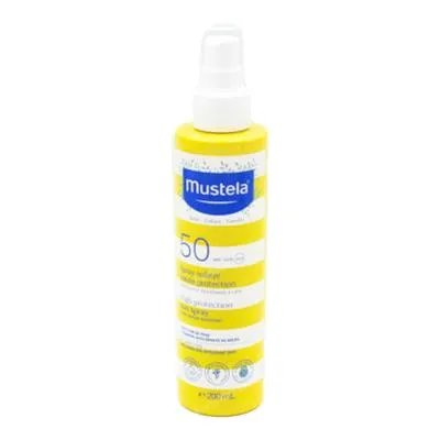Spray solar SPF50 familia 200 ml, Mustela