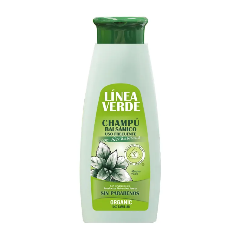 Shampooing usage fréquent menthe poivrée gamme verte 400 ml, Shila