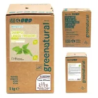 Champú lavado frecuente lino y ortiga BIO 5 kg, Greenatural