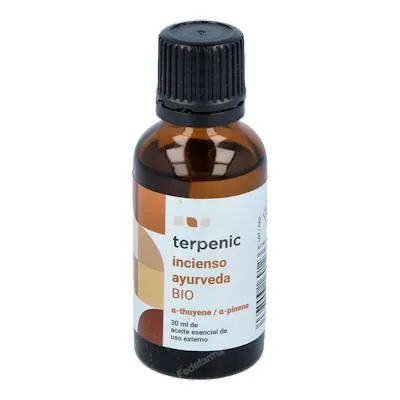 Aceite esencial de incienso ayurveda BIO 30 ml, Terpenic