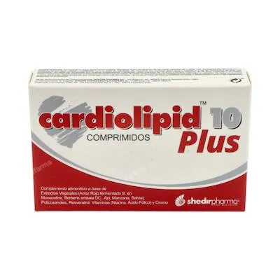 Cardiolip 10 plus 30 comprimidos, Shedir