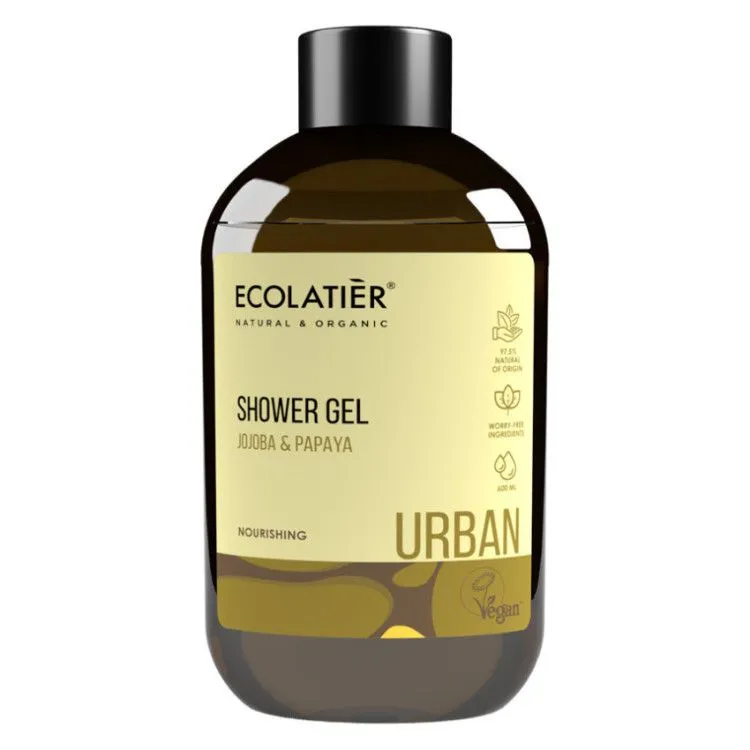 Nährendes Duschgel mit Jojoba und Papaya, Ecolatier