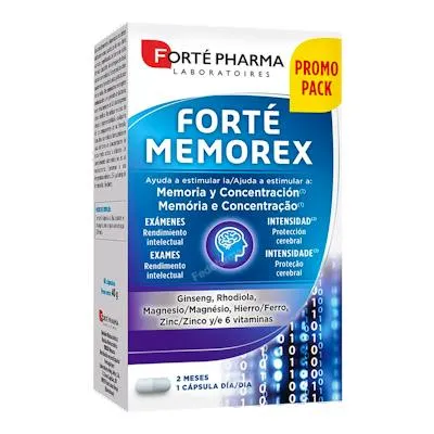 Forte memorex 60 comprimidos, Forte Pharma