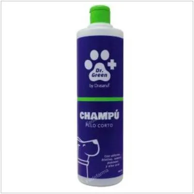 Dr. Green Veterinaria champú pelo corto perros 500 ml, Dr. Green Vet