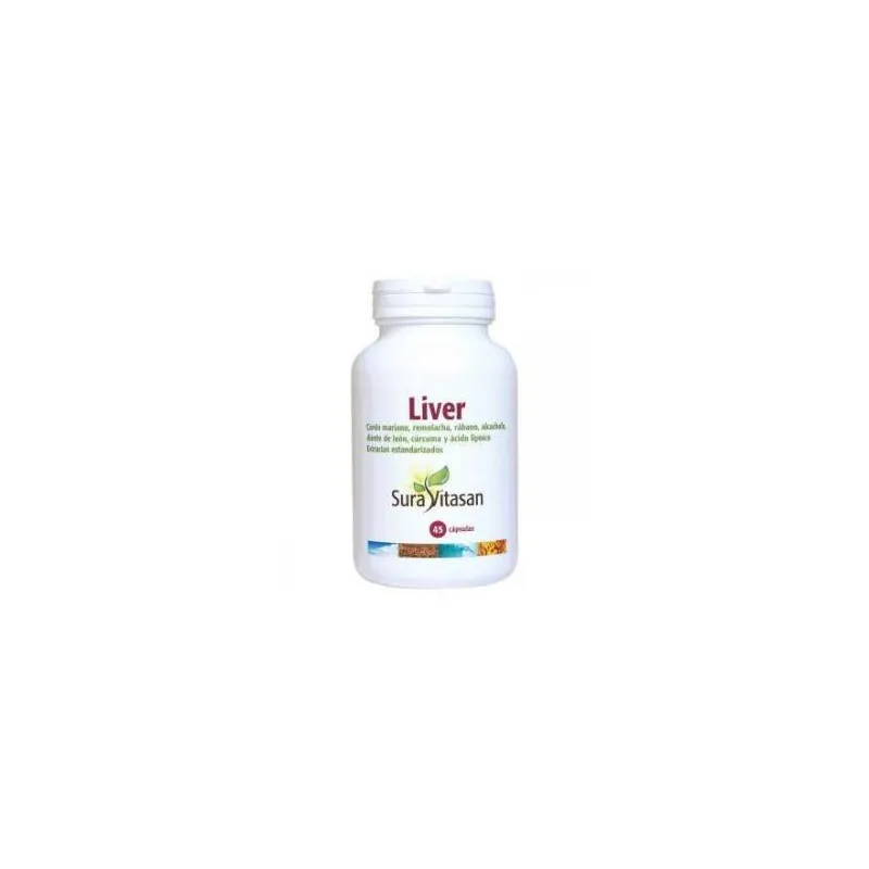 Liver 45 cápsulas, Sura Vitasan