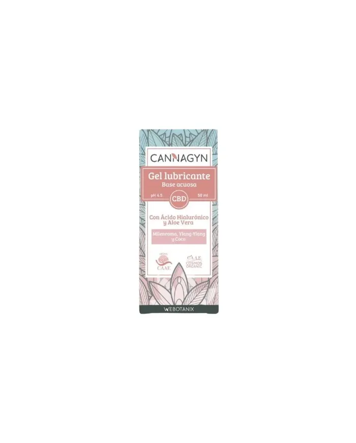 Gel lubricante cannagyn 50 ml, Webotanix