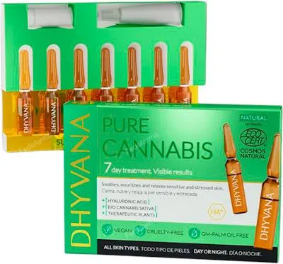 Puré cannabis sérum BIO 7 ampollas, Dhyvana