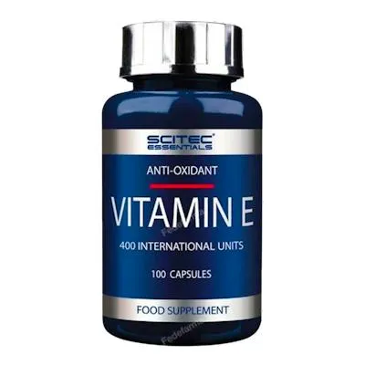 Vitamin e 100 cápsulas, Scitec Nutrition