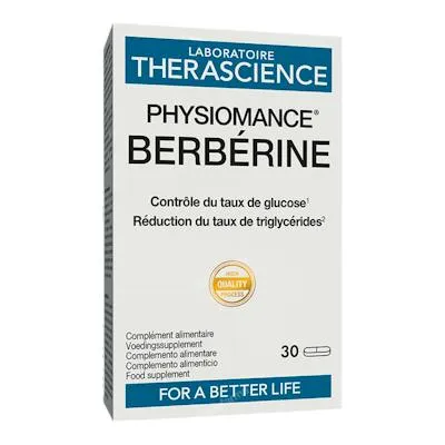 Physiomance berberina 30 comprimidos, Therascience