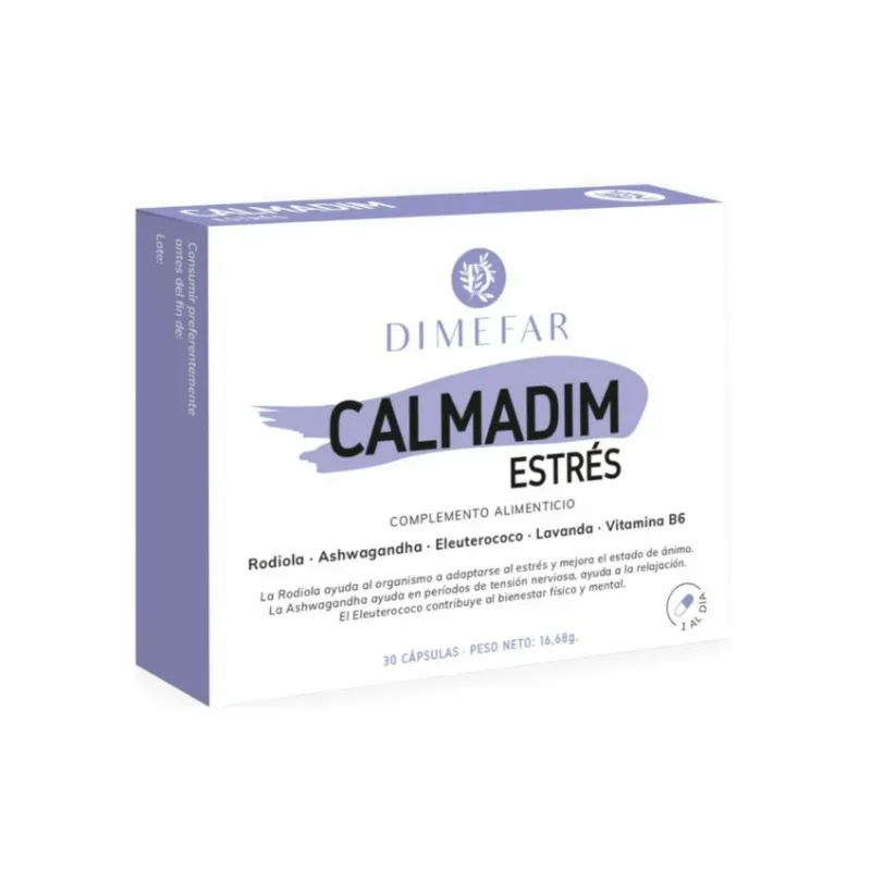 Calmadim estres 30 cápsulas, Dimefar
