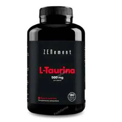 L-taurina 180 cápsulas, Zenement