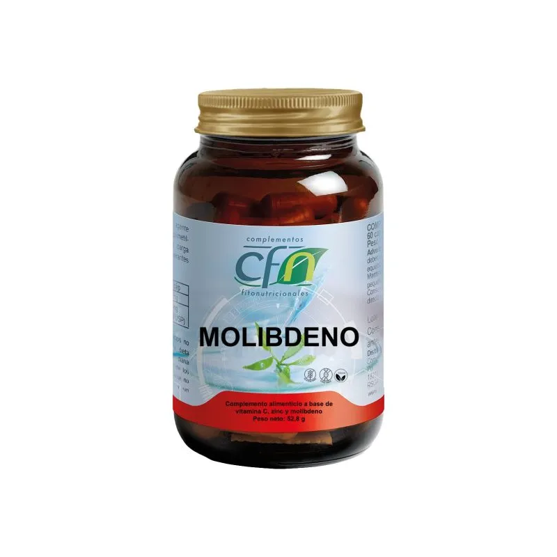 Molibdeno 60 cápsulas, Cfn