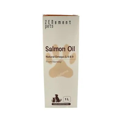 Aceite de salmón OMEGA-3, 6 y 9 natural 1000 ml, Zenement