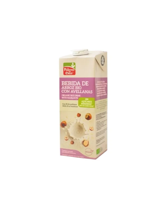 Bevanda di riso e nocciole sul cielo 1 l, Finestra