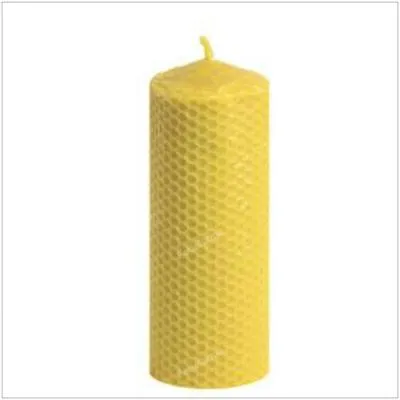 Vela cera de abeja RUSC6X15 6x15cm 1 uds., Cerabella